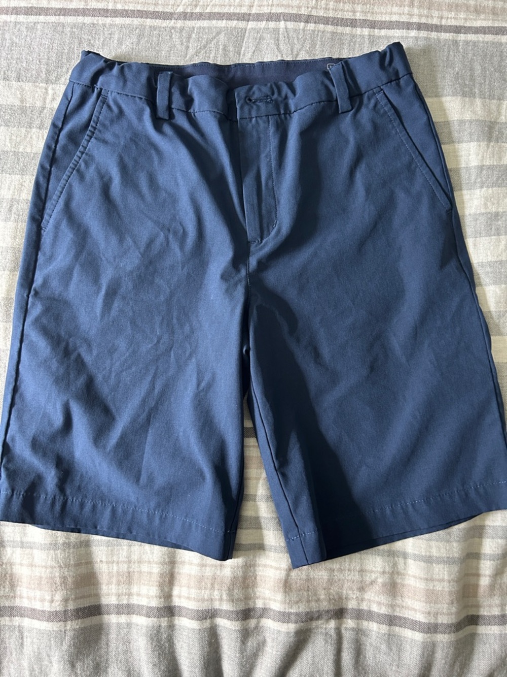 Navy blue boys performance vineyard  vines shorts